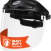 NoCry Premium Safety Face Shield with Anti-Fog Visor – ANSI Z87.1 Certified Impact Protection for Grinding, Cutting, and Woodworking
