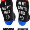 HAPPYPOP Fart Socks for Men & Women - Novelty Sarcasm Gifts, Humorous Gag Present