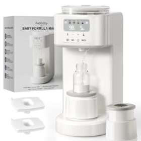Axababy Automatic Formula Dispenser – Smart Baby Bottle Maker with Instant Warm Water, Accurate Mixing & Self-Cleaning