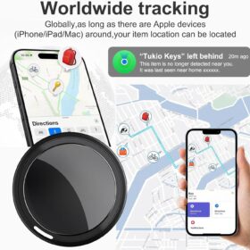Mini Magnetic GPS Tracker for Vehicles - No Monthly Fee Real-Time Tracking Device for Cars, Kids, Pets & Valuables - Waterproof Hidden Case with Long Battery