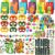 230-Piece Dinosaur Party Favors Set – Ultimate Dino Themed Birthday Supplies Kit with Goodie Bags, Masks, Toys & Games for Kids