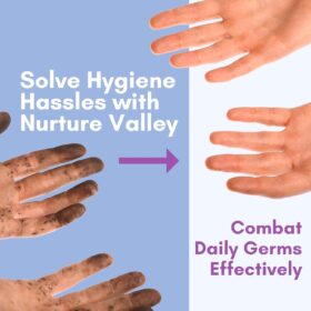 Nurture XL Extra Thick Antibacterial Body Wipes – Alcohol-Free, Aloe Vera & Vitamin E Infused Sanitizing Towelettes for Kids, Adults & Elderly Care – Individually Wrapped for Travel