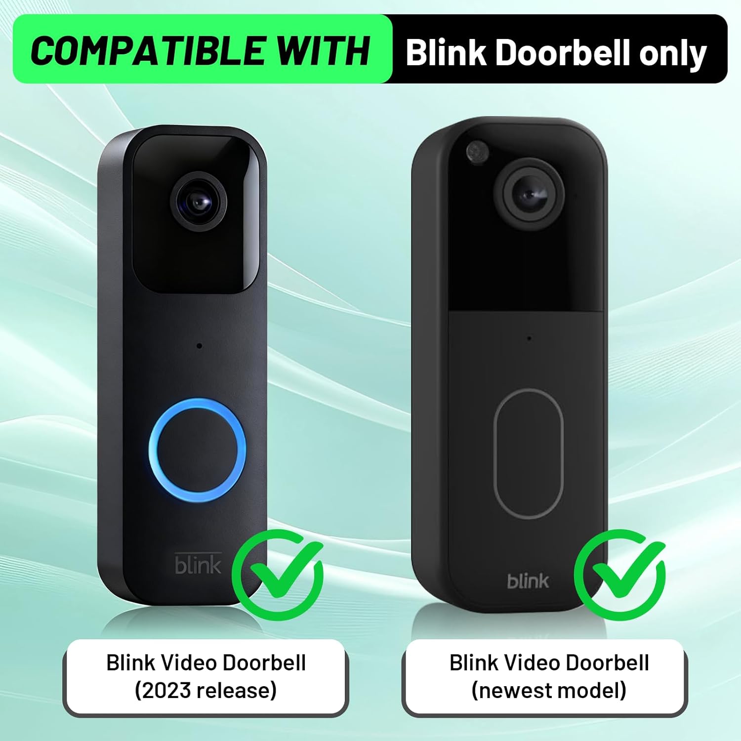 UYODM 20FT Waterproof Power Cable for Blink Video Doorbell - Continuous Charging Adapter Cord (Compatible with 2nd Gen 2025 Release)