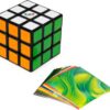 Rubik's Cube 3x3: Original Color-Matching Puzzle with Customizable Removable Stickers – Brain Teaser & Fidget Toy for Ages 8+