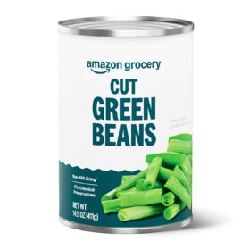 Amazon Grocery, Cut Green Beans, 14.5 Oz (Formerly Amazon Fresh, Packaging May Vary)