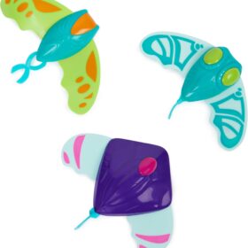 SwimWays Zoom-A-Rays Hydrodynamic Pool Diving Toys – Kid-Powered Underwater Gliders for Swim Training & Games (3-Pack)