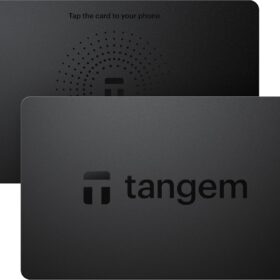 Tangem Wallet 2-Pack: EAL6+ Certified Hardware Wallet for Crypto, Bitcoin, Ethereum & NFTs - NFC Cold Storage with Seedless Backup