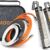 Weighted Jump Rope for Men & Women – Adjustable 1lb Heavy Skipping Rope with Leather Handles & Interchangeable Cables for Cardio Fitness & Weight Loss
