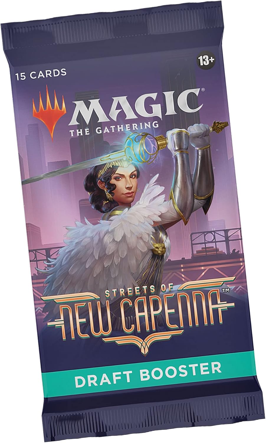 Magic: The Gathering Streets of New Capenna Draft Booster Pack | 15 MTG Cards & Accessories