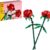 LEGO Roses Building Set (40460); Artificial Flower Construction Kit for Home Decor & Gifts; 2 Red Blooms with Adjustable Stems; 120 Pieces