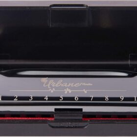 URBANE 10-Hole 20-Tone Diatonic Harmonica in C – Premium Blues Mouth Organ for Beginners, Adults & Kids