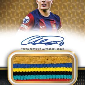 2023-24 Topps Chrome UEFA Women's Champions League Soccer Trading Cards Retail Box - 7 Packs