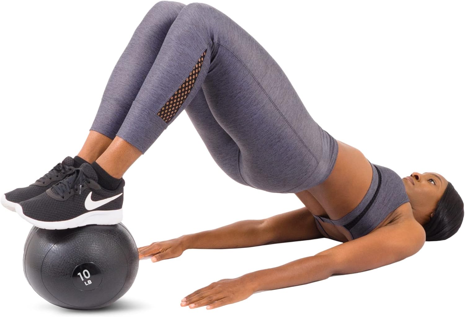 ProsourceFit Grip Slam Ball – Dead Weight No-Bounce Medicine Ball for Cross Training, Core Workouts, and Strength Conditioning