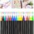 Dual-Line Outline Markers Set – 18 Color Metallic Glitter Pens for Scrapbooking, Greeting Cards & DIY Crafts