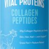 Vital Proteins Collagen Peptides Powder (Grass-Fed, Pasture-Raised) - Unflavored Hydrolyzed Protein for Hair, Skin, Nails, Joints & Bone Health - 9.33 oz