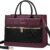 LOVEVOOK Leather Tote Bag for Women - Convertible Crossbody Shoulder Purse & Satchel with Top Handle