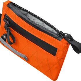 ALPAKA Zip Pouch Pro - RFID Blocking Minimalist Wallet with Multi-Tool Slot for Men