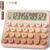 Mechanical Typewriter Calculator – 12-Digit Large LCD Desktop Calculator, Extra Big Keys, 15° Tilt Screen, Battery Powered (Gradient Pink)