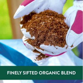 Burpee 9 Quart Premium Organic Potting Soil Mix | Natural Coconut Coir Plant Food for Indoor & Outdoor Container Gardens