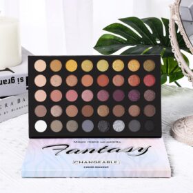 40-Color Ultimate Neutral Eyeshadow Palette – Professional Matte, Shimmer & Metallic Pigments for Smokey Eye & Daily Looks