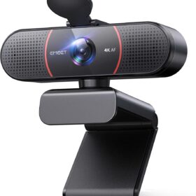 EMEET C960 4K Webcam with Sony Sensor, Auto Focus & Noise Cancelling Mic
