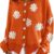 Women's Daisy Cropped Cardigan - Ribbed Knit Button Down Floral Jacquard Sweater