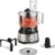 Hamilton Beach 10-Cup Food Processor & Vegetable Chopper with Built-In Bowl Scraper, 450W Stainless Steel (Model 70730)