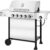 Royal Gourmet GA5401T 5-Burner Liquid Propane Gas Grill – Stainless Steel BBQ with Side Burner, 61,000 BTU for Patio & Backyard