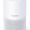 FULMINARE H13 True HEPA Air Purifier for Bedroom – Quiet, Portable Air Cleaner with Night Light & Timer – Ideal for Home, Office & Allergies
