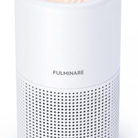 FULMINARE H13 True HEPA Air Purifier for Bedroom – Quiet, Portable Air Cleaner with Night Light & Timer – Ideal for Home, Office & Allergies