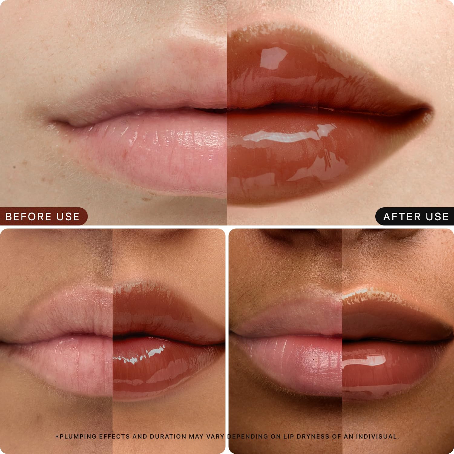 Nature Republic Honey Melting Lip Plumping Balm - 'Dirty Choco' - Hydrating Korean Lip Tint with Honey Extract & Volumizing Glow