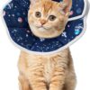 Premium Soft Cat Cone Collar – Adjustable Recovery Cone for Cats & Puppies, Surgery Protection to Stop Licking