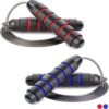 Redify Speed Jump Rope with Memory Foam Handles – Adjustable 10ft Cable for Cardio, Boxing, MMA & Fitness Training for Men, Women & Kids