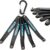 NEIKO 01321A Ultra Low Profile Offset Hex Key Set – 5-Piece Heavy Duty S2 Steel Angled Allen Wrench Set for Tight Spaces with Keychain Clip (2.5mm-6mm)