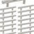 homdiy 15-Pack Brushed Nickel Cabinet Pulls, 3 Inch Center to Center Stainless Steel Kitchen Hardware Handles, 5 Inch Overall Length with Included Screws