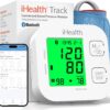 iHealth Track Smart Connected Upper Arm Blood Pressure Monitor with Wide-Range Cuff | Color-Coded Display & Arrhythmia Detection
