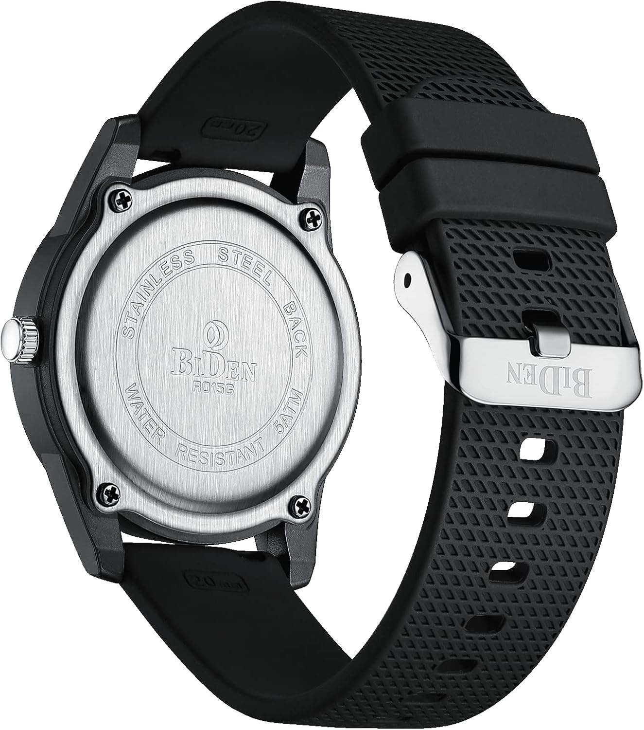 LN LENQIN Unisex Nurse Watch - Analog Quartz with Military Time, Luminous Dial & 30M Water Resistance for Medical Professionals & Sports