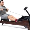 Sunny Health & Fitness Elite Hydro-Magnetic Rowing Machine with Smart App Connectivity