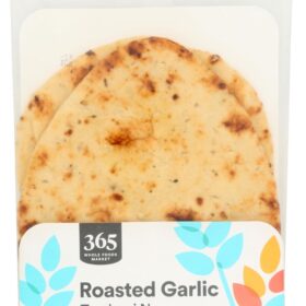 365 by Whole Foods Market, Garlic Tandoori Naan Bread, 8.8 Ounce (Frozen)