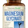 Magnesium Glycinate 200mg - 60 High Absorption Vegan Capsules for Sleep, Muscle Recovery & Calm - Non-GMO, Gentle Chelated Supplement
