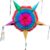 Handmade Mexican Star Piñata (26 Inch) - Authentic Large Foldable Party Decoration for Birthdays, Cinco de Mayo & Fiesta - Holds 3lbs of Candy