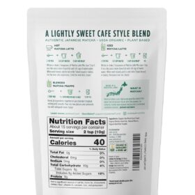 Jade Leaf Organic Strawberry Matcha Latte Mix – Premium Japanese Ceremonial Grade Green Tea Powder with Natural Cane Sugar – Vegan, Gluten-Free Barista Blend for Hot & Iced Lattes (5.3 Oz)