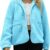 LIZALIG Women's Cropped Sherpa Shacket - Soft Fuzzy Fleece Button Up Jacket with Pockets