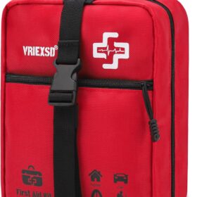 400-Piece Premium First Aid Kit – Professional Emergency Survival Bag for Home, Car, Travel, Camping & Outdoor Adventures