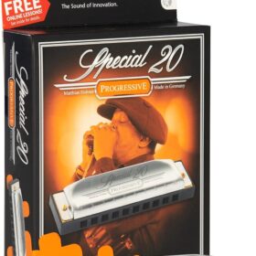 Hohner Special 20 Diatonic Harmonica in C Major – Professional Airtight Design with Durable Plastic Comb