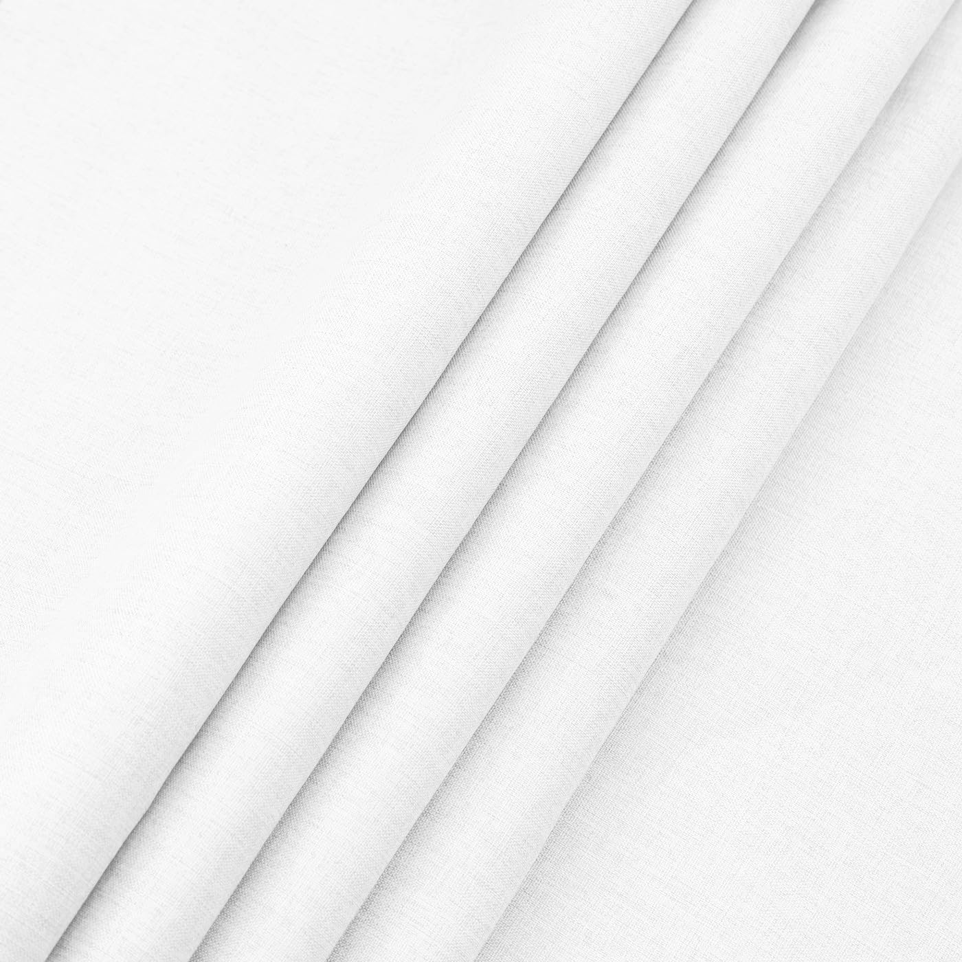 YATOJUZI Waterproof Farmhouse Table Runner - 16x72 Inch Neutral White Polyester Tablecloth for Dining, Kitchen, Coffee Tables & Home Decor