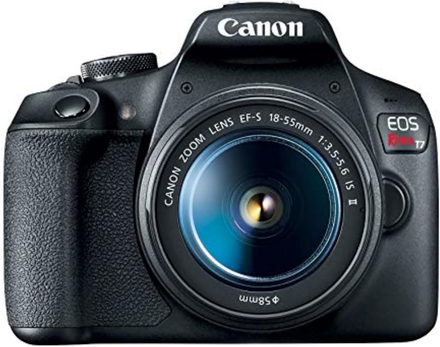 Canon EOS Rebel T7 DSLR Camera with EF 18-55mm Lens | 24.1 MP CMOS Sensor, Built-in Wi-Fi, and DIGIC 4+ Processor | Full HD Video Digital Camera Kit