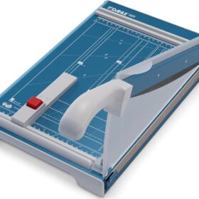 Dahle 560 Professional 13-inch Guillotine Paper Cutter – German Steel Self-Sharpening Blade, Safe & Precise Trimmer for Office & Photos