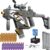 Automatic Shell Ejecting Foam Blaster Toy Gun with Scope, 100 Darts & 40 Shells – Outdoor Tactical Target Shooting Kit for Kids & Adults