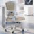 TRALT Ergonomic Mesh Office Chair – High Back Desk Chair with 330lb Capacity, 90°-120° Recline, and 360° Swivel Wheels (Beige)